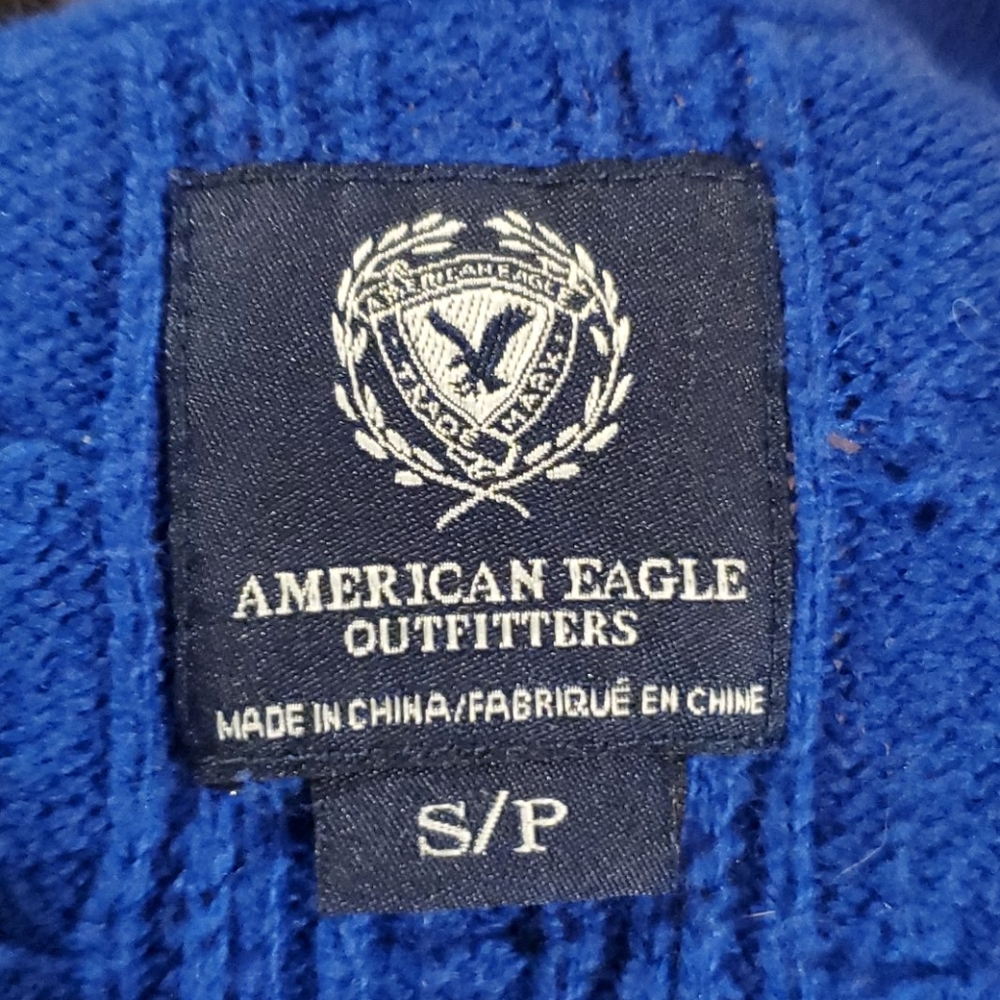 American eagle blue sweater - Picture 3 of 3